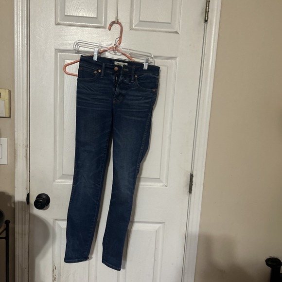 Madewell Denim - Madewell Jeans 10" High Rise Skinny Jeans Womens Size 25 Ladies blue denim
